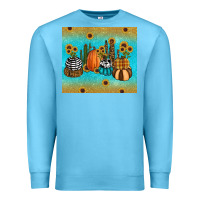Ocean Blue fall pumpkin tumbler Premium Sweatshirt - RanaPortraitStore
