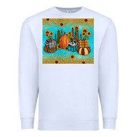 White fall pumpkin tumbler Premium Sweatshirt - RanaPortraitStore