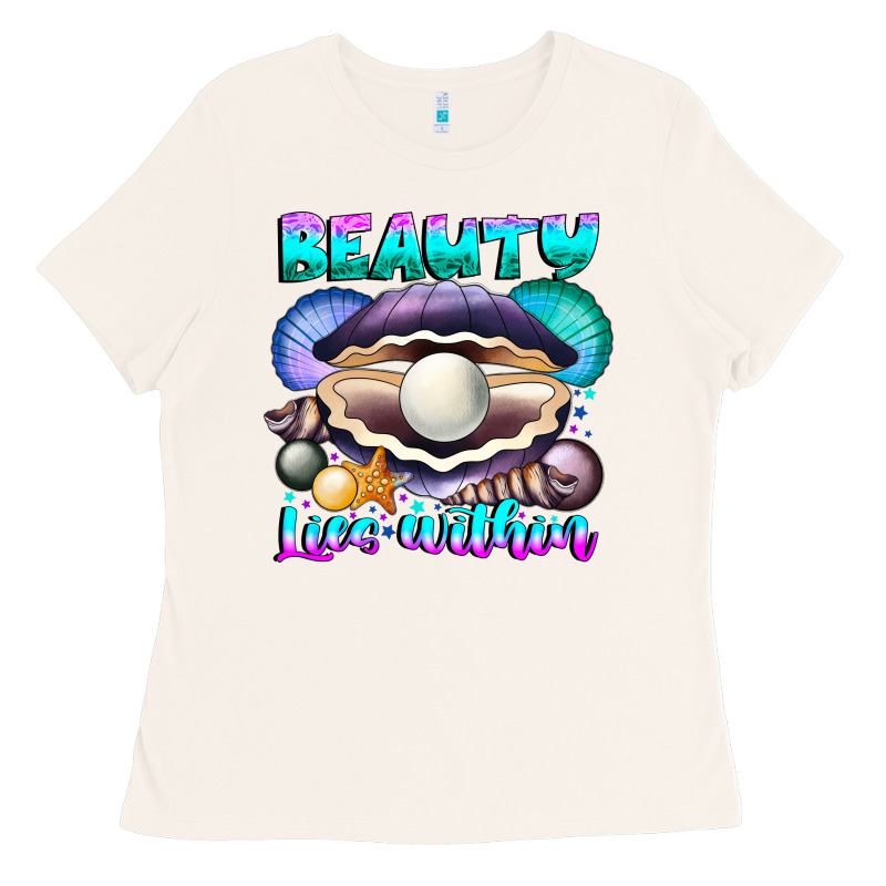 Beauty Lies Within Ladies Tee by CowhideDigitalArt | Teevron