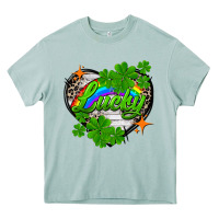 Arona lucky heart St. Patricks Day Heavy Core Tee - FaDigitalArtStudio