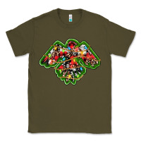 Army Green christmas western thunderbird Classic Tee - RanaPortraitStore