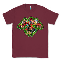 Burgundy christmas western thunderbird Classic Tee - RanaPortraitStore