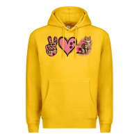Peace Love Cats Premium Hoodie | Teevron