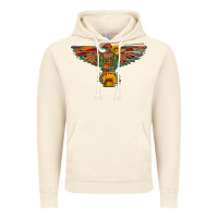 Vintage Artic thunderbird  wild soul with sunflower serape aztec Vintage Hoodie - Artiststas