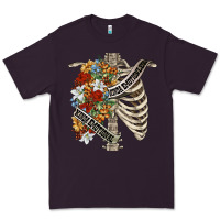 Plum kinda emotionless kinda emotional skeleton chest Premium Tee - FaDigitalArtStudio
