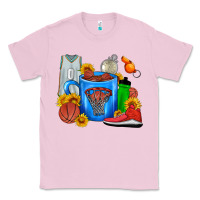 Bubblegum Pink Basketball Coffee cup Classic Tee - FaDigitalArtStudio