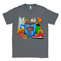 Charcoal Heather Basketball Coffee cup Classic Tee - FaDigitalArtStudio