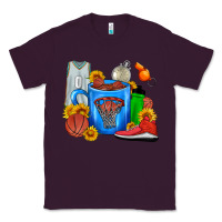 Plum Basketball Coffee cup Classic Tee - FaDigitalArtStudio