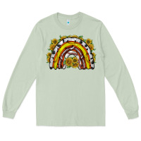 Matcha sunflower sports rainbow Long Sleeve Tee - RacoonDesign