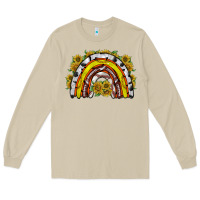 Mushroom sunflower sports rainbow Long Sleeve Tee - RacoonDesign