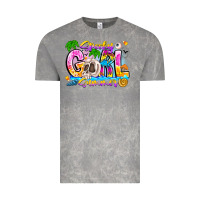 Cloud Rock spooky girl summer Vintage Tee - CowhideDigitalArt