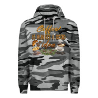 Slate Camo coffee is always a good idea Premium Hoodie - BarkalooDesign