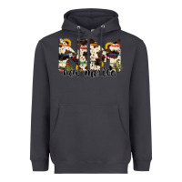 Smoke new mexico state cowhide serape cactus Heavyweight Hoodie - RanaPortraitStore