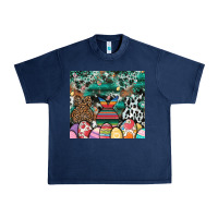 Navy easter Urban Heavy Tee - CowhideDigitalArt
