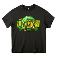 Asphalt St. Patrick's Day lucky Heavy Core Tee - FaDigitalArtStudio