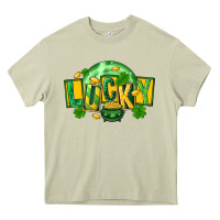 Mossy St. Patrick's Day lucky Heavy Core Tee - FaDigitalArtStudio