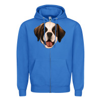True Royal st bernard Zipper Hoodie - Jasminsmagicworld