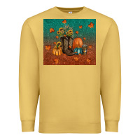 Antique Gold fall tumbler Premium Sweatshirt - RanaPortraitStore