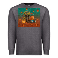 Charcoal Heather fall tumbler Premium Sweatshirt - RanaPortraitStore