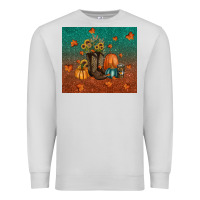 Dove Grey fall tumbler Premium Sweatshirt - RanaPortraitStore