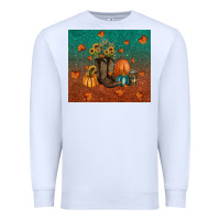 White fall tumbler Premium Sweatshirt - RanaPortraitStore