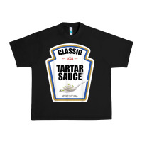 Black tartar sauce condiment diy halloween costume matching group t shirt Urban Heavy Tee - baoMotion