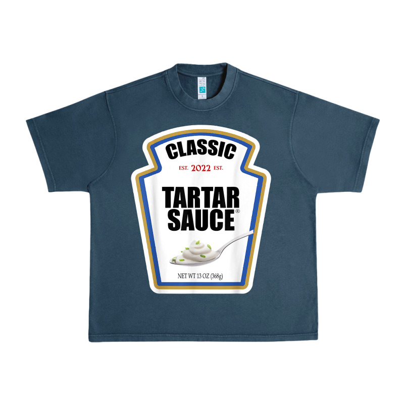 Tartar Sauce Condiment Diy Halloween Costume Matching Group T Shirt Urban Heavy Tee by baoMotion | Teevron