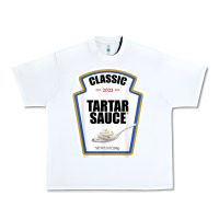White tartar sauce condiment diy halloween costume matching group t shirt Urban Heavy Tee - baoMotion