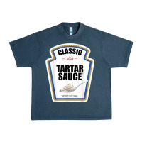 Midnight Navy tartar sauce condiment diy halloween costume matching group t shirt Urban Heavy Tee - baoMotion