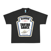 Pigment Black tartar sauce condiment diy halloween costume matching group t shirt Urban Heavy Tee - baoMotion