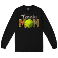 Black tennis mom Long Sleeve Tee - RacoonDesign