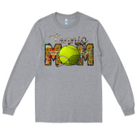 Heather Grey tennis mom Long Sleeve Tee - RacoonDesign