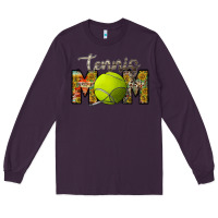 Plum tennis mom Long Sleeve Tee - RacoonDesign
