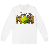 White tennis mom Long Sleeve Tee - RacoonDesign