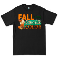 Black fall is my favorite color Premium Tee - BundleAndBundleShop