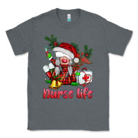 Charcoal Heather christmas nurse life gnome Classic Tee - BarkalooDesign
