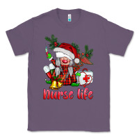 Lavender christmas nurse life gnome Classic Tee - BarkalooDesign