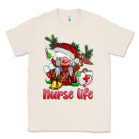 Natural christmas nurse life gnome Classic Tee - BarkalooDesign
