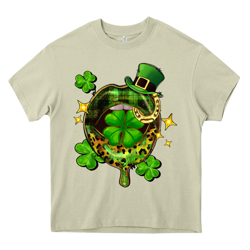 St. Patrick's Day Lip Heavy Core Tee by FaDigitalArtStudio | Teevron