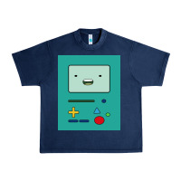 Navy adventure time game bmo cover funny Urban Heavy Tee - baoMotion