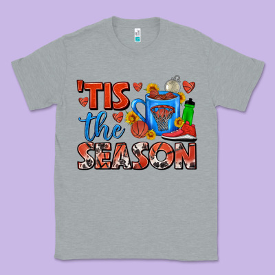 Tis The Season  Basketball Coffee Mug Classic Tee Designed By Fadigitalartstudio