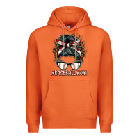 Carrot baseballmom messy bun Premium Hoodie - BarkalooDesign