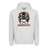 Dove Grey baseballmom messy bun Premium Hoodie - BarkalooDesign