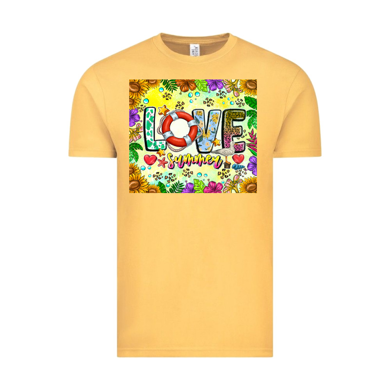 Love Summer Vintage Tee by CowhideDigitalArt | Teevron