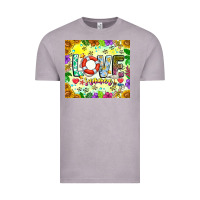 Vintage Zinc Love Summer Vintage Tee - CowhideDigitalArt