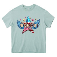 Arona American babe Heavy Core Tee - FaDigitalArtStudio