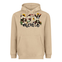 Mushroom mexico state cowhide serape cactus Heavyweight Hoodie - RanaPortraitStore