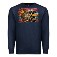 Navy jesus i̇s the reason for the season christmas Premium Sweatshirt - RanaPortraitStore