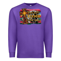 Purple jesus i̇s the reason for the season christmas Premium Sweatshirt - RanaPortraitStore