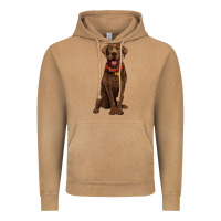Vintage Camel chocolate lab labrador retriever Vintage Hoodie - Artiststas